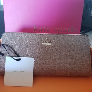 Kate Spade Burgess Court Lindsey Wallet with strap